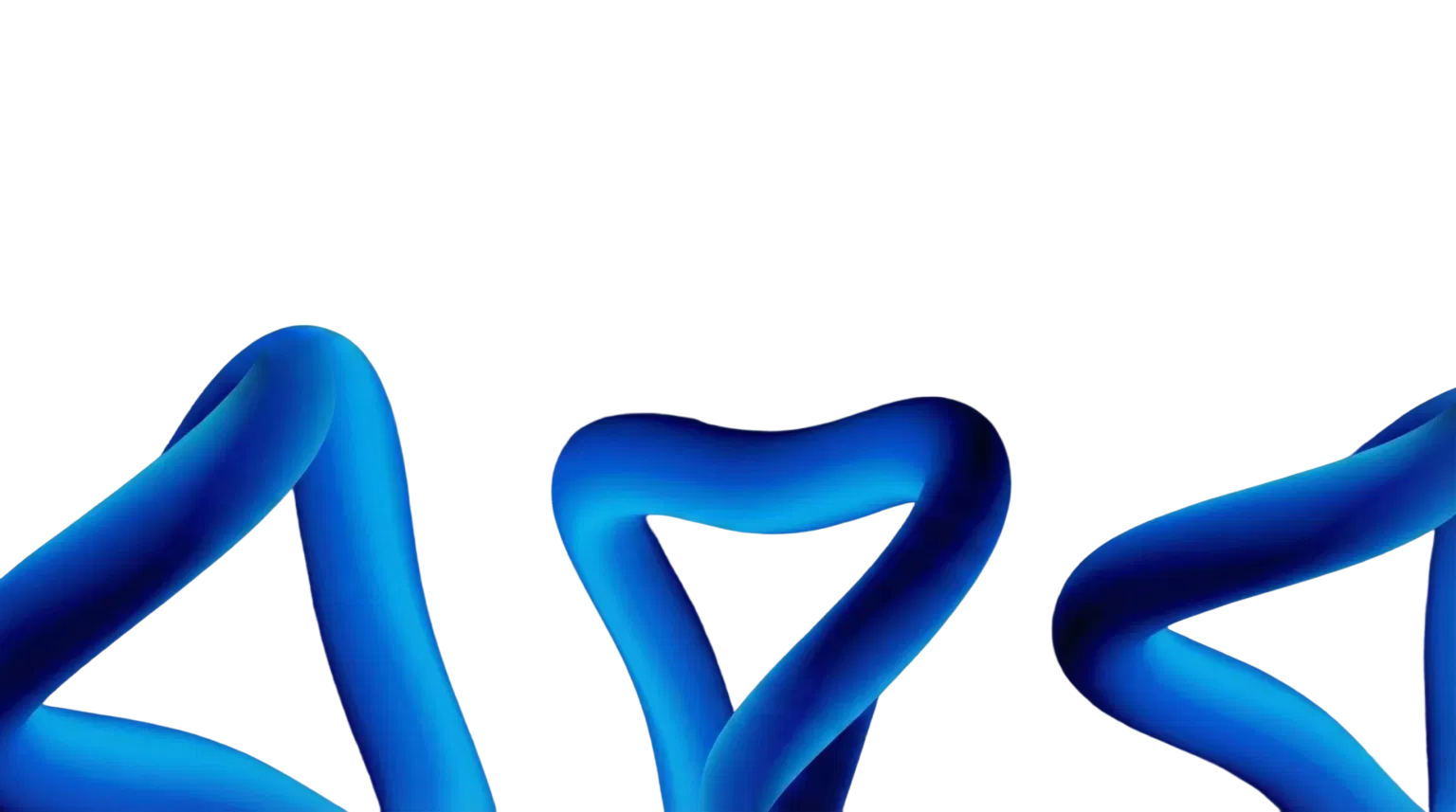 Abstract 3D doodle artwork